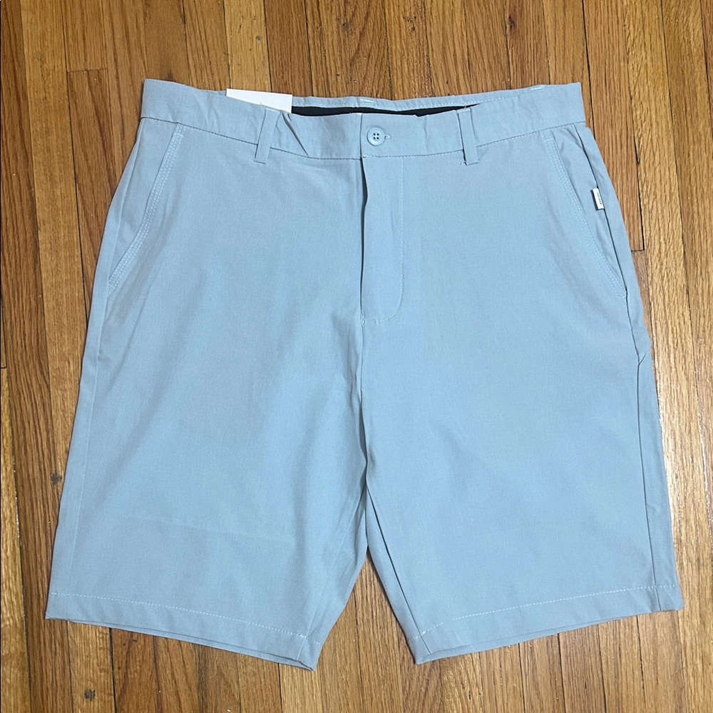 Onia Pale Blue Flat-Front Men's Shorts